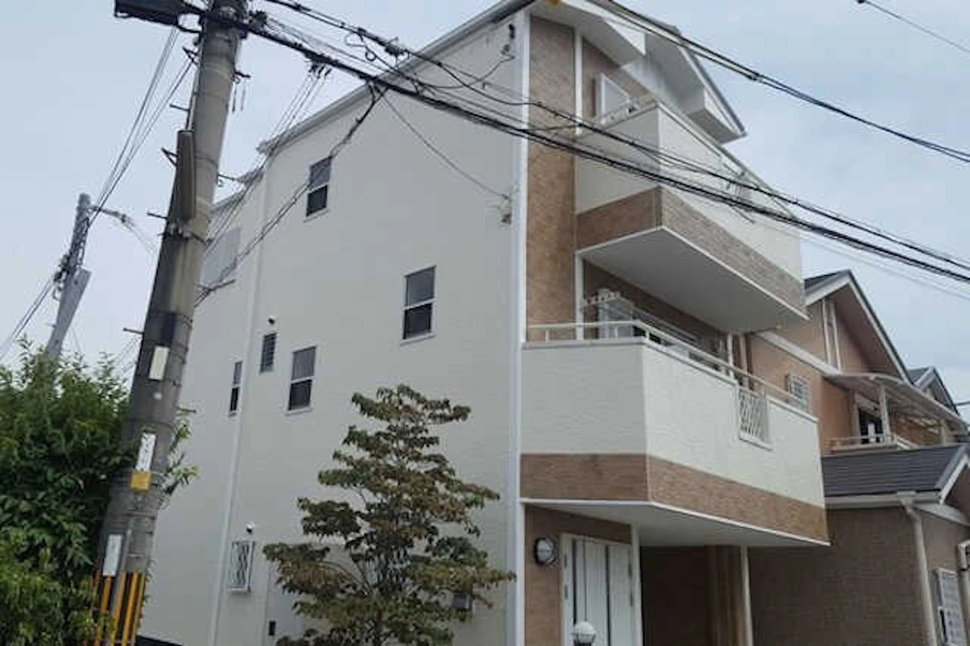 ツートンカラー住宅の事例