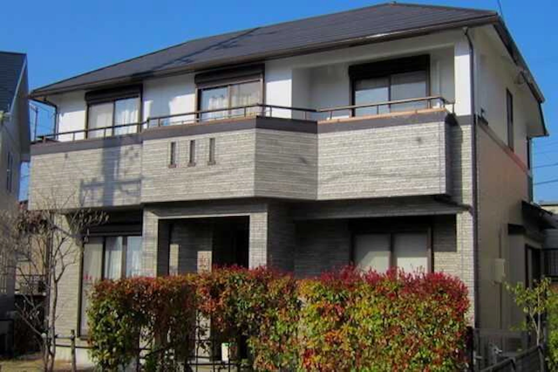 ツートンカラー住宅の事例