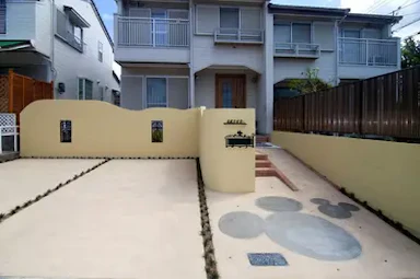 大好きなキャラクターが迎えてくれる玄関