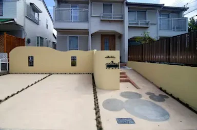 大好きなキャラクターが迎えてくれる玄関