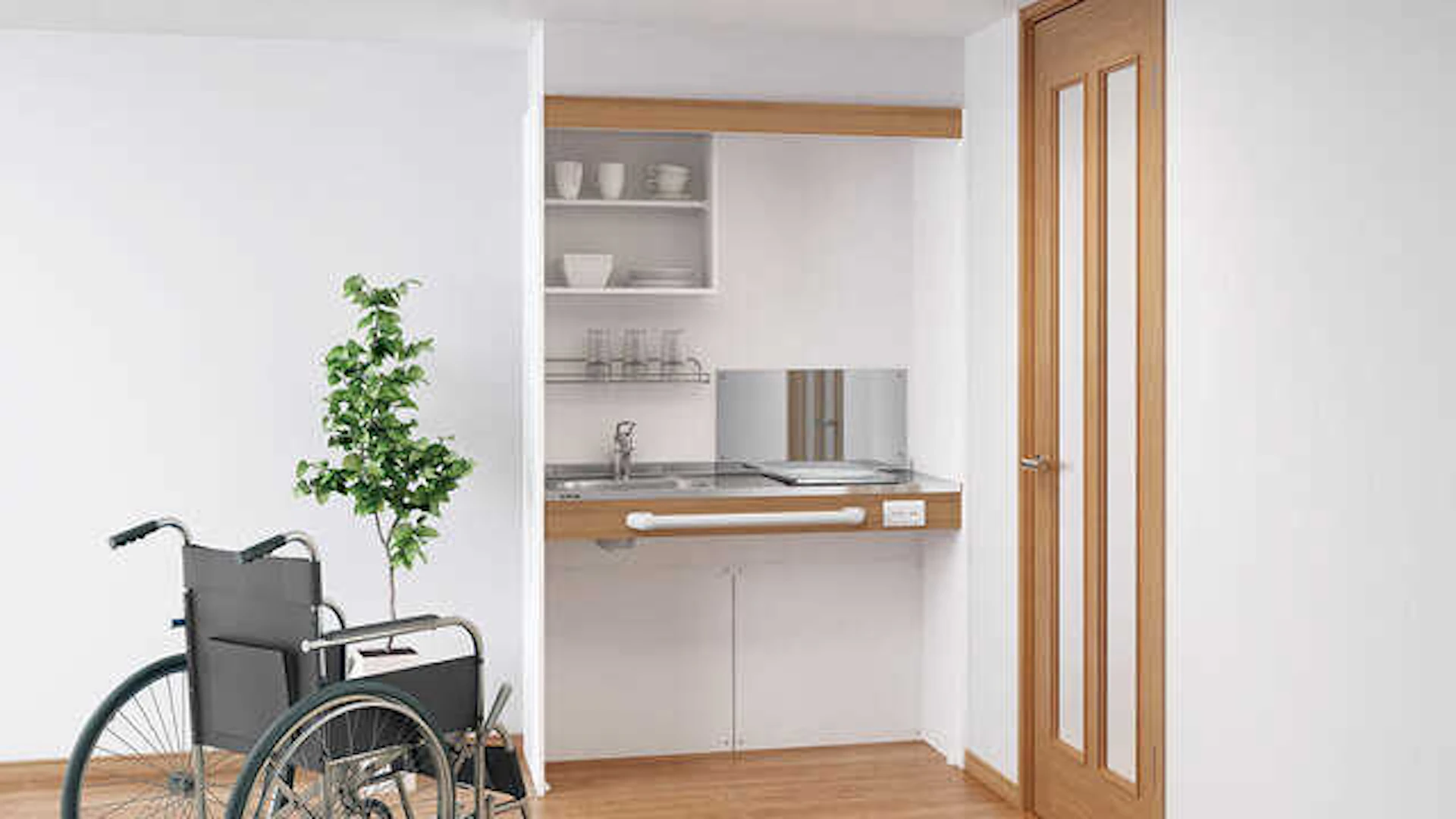 <ライフサポート ミニキッチン>