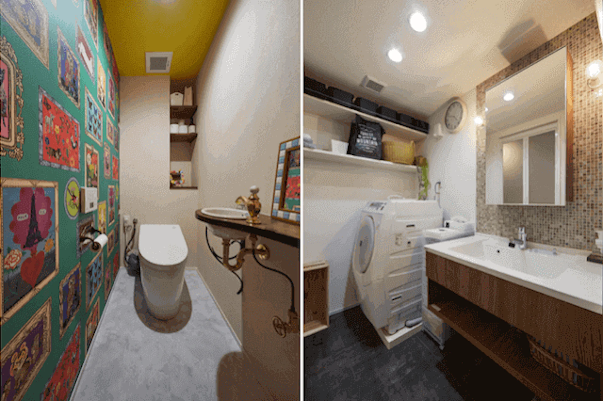 事例4 スポットライトも魅力的な、バー風のLDK