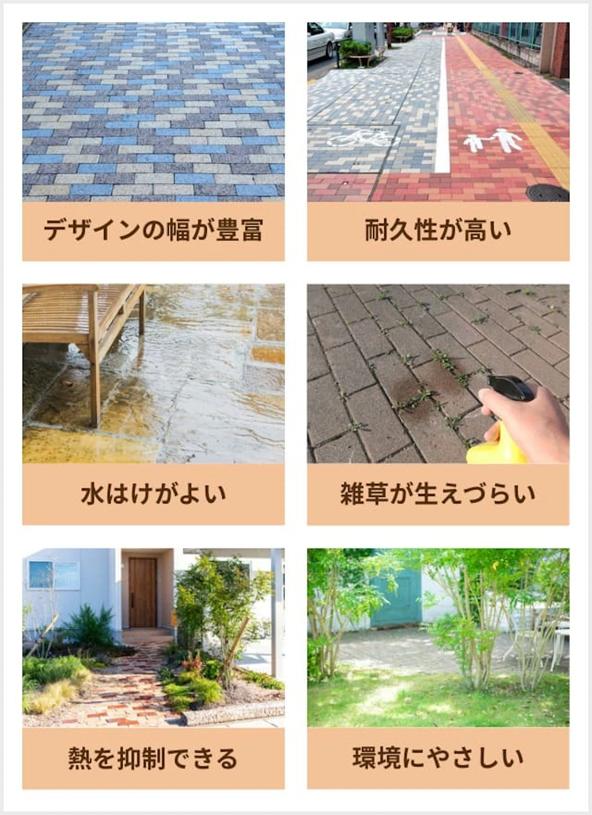 インターロッキングのメリット6つ