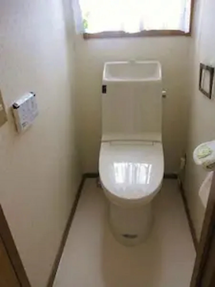 節水トイレリフォーム事例
