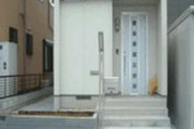 階段造作とポール設置