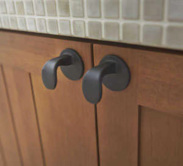 取っ手部分もさり気なくオシャレに