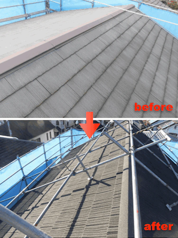 T・ルーフ ヨーロピアン調の外観にマッチ