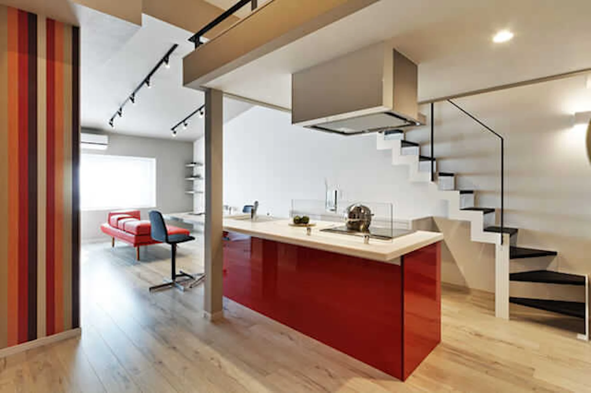 1階と2階の行き来がスムーズ