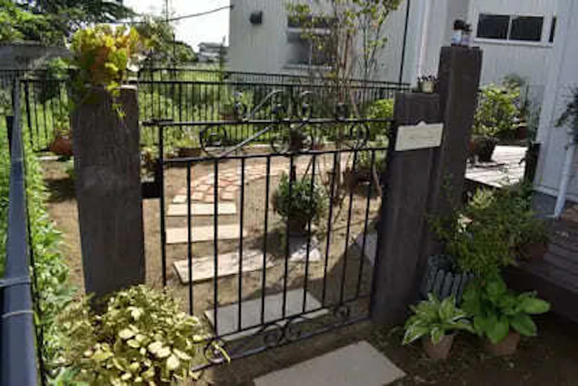 仙台市宮城野区 イングリッシュガーデンの施工