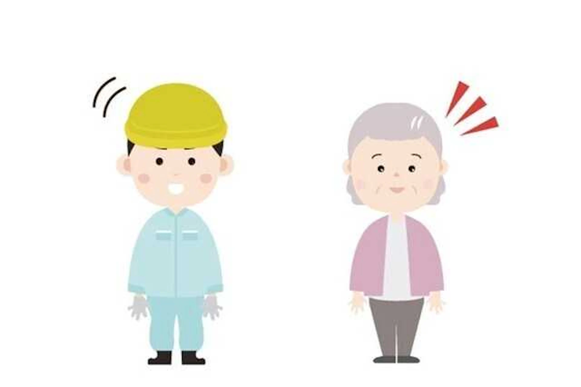 工事前には居住者へのあいさつを行う