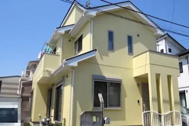 明るいカラーで塗り替え