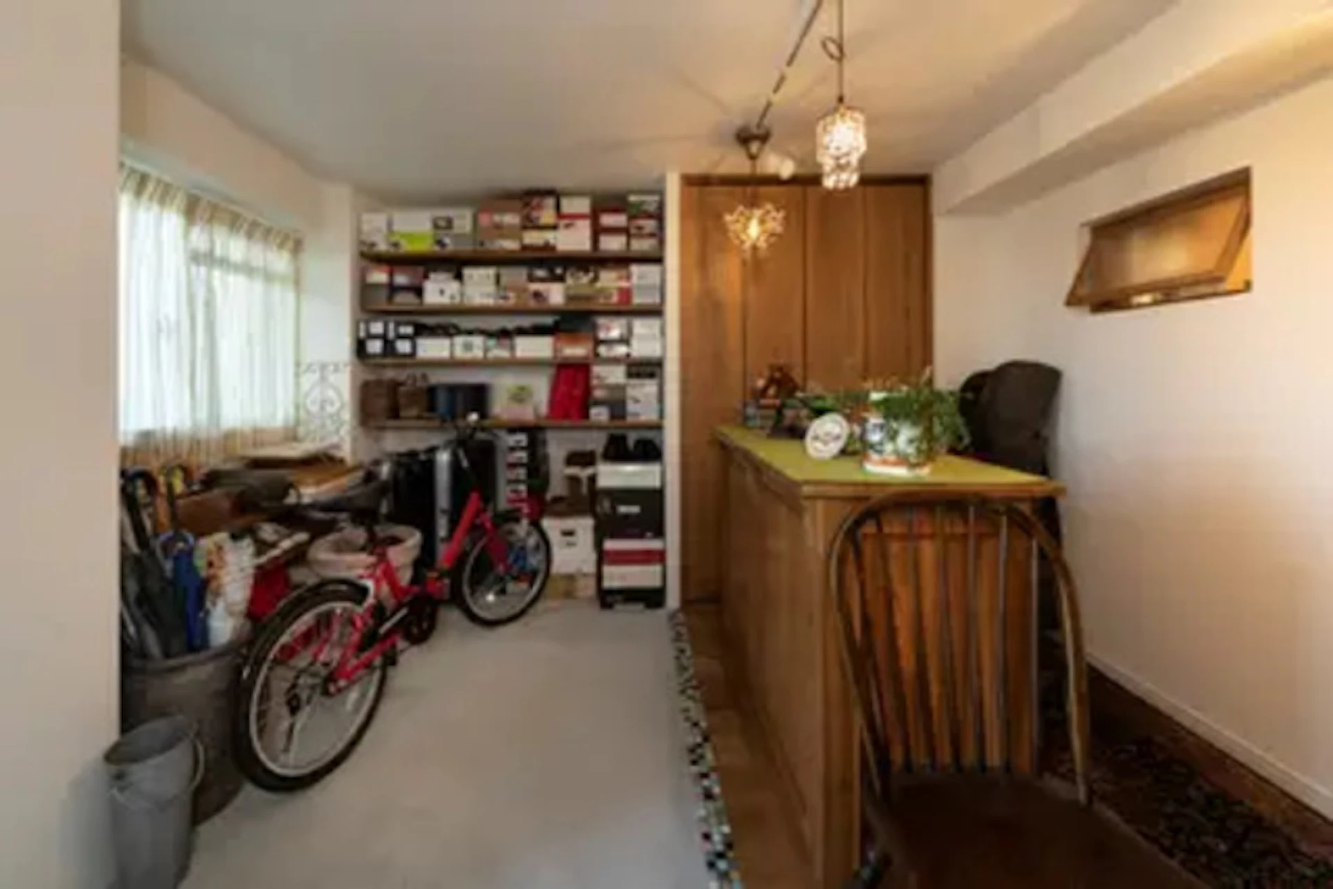 事例4:自転車が置ける広い土間を作った玄関