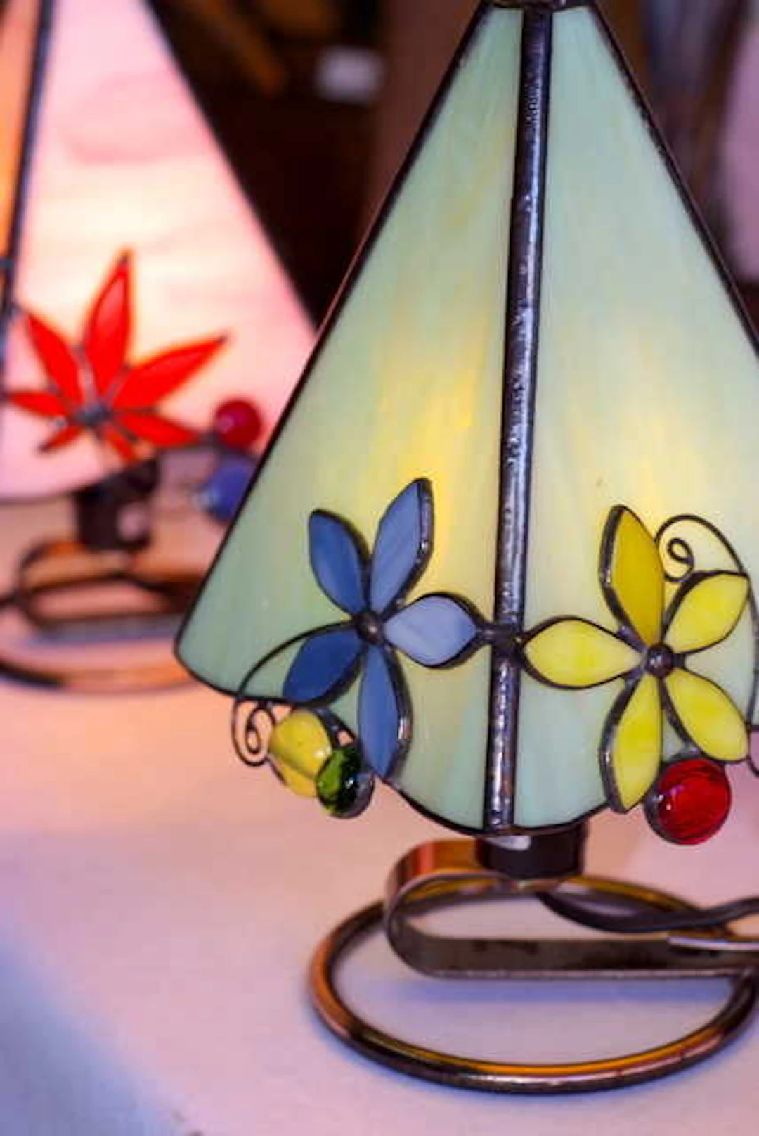 ステンドグラス雑貨を飾ろう