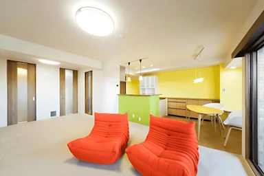 [103万円] キャットステップのあるリビング