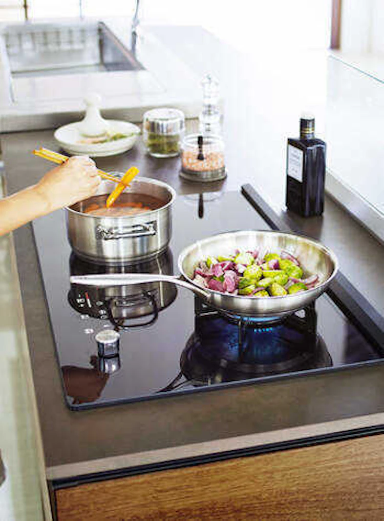 ハイブリッドコンロ デュアルシェフ