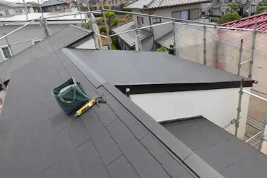 [123万円] 劣化していたスレート屋根を葺き替え