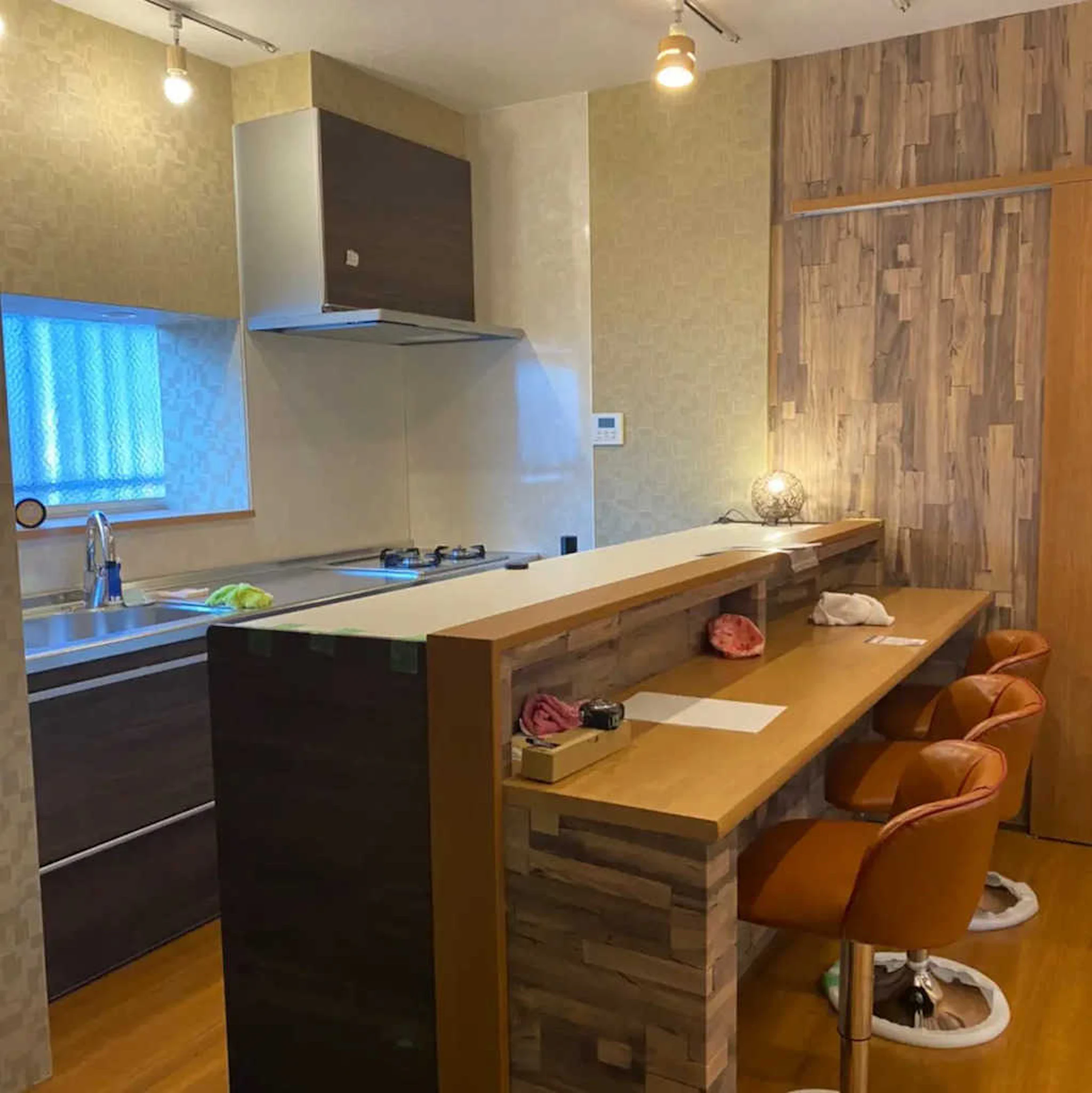 既存の間取りを上手に利用したキッチンリノベーション