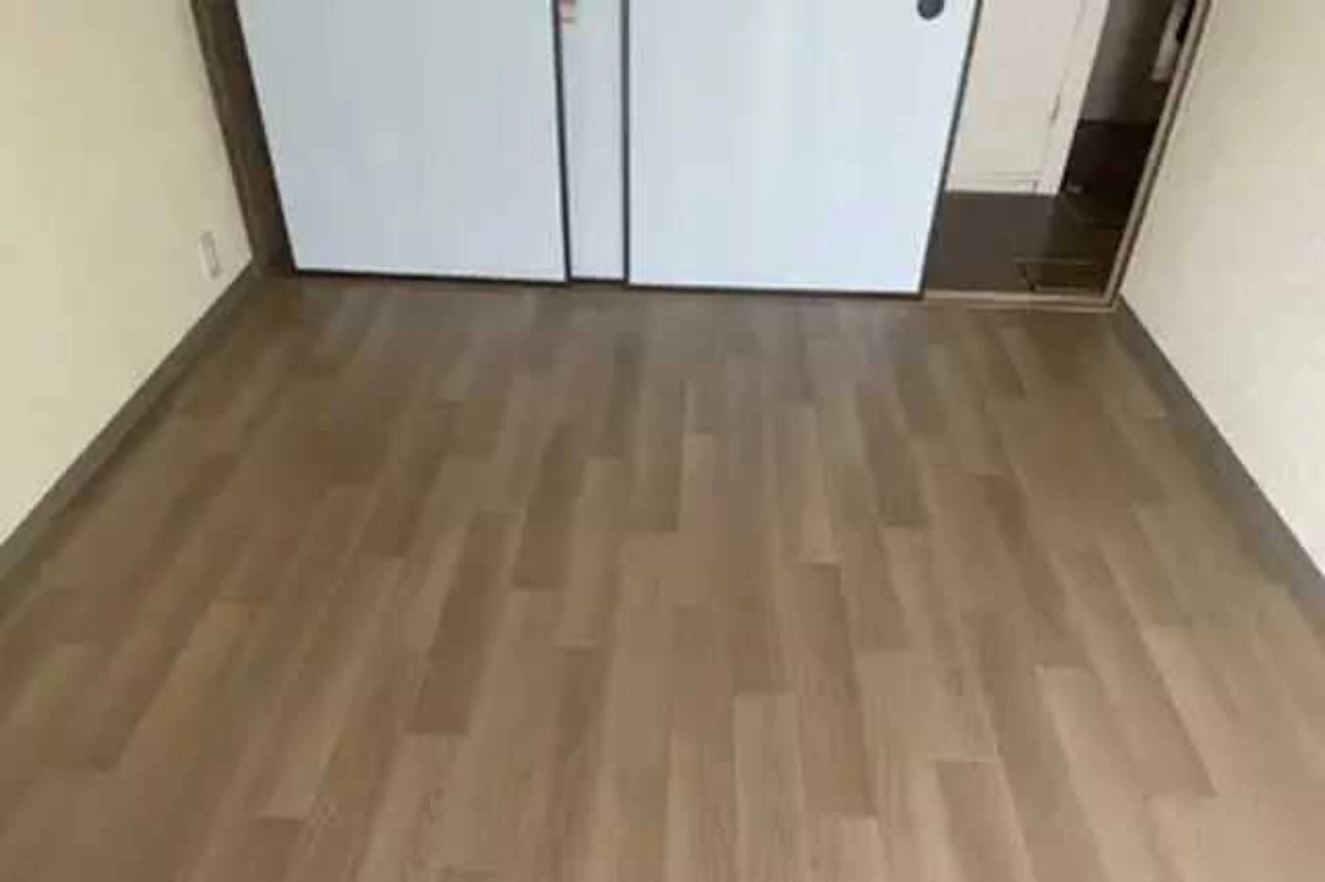 防音性の高いクッションフロアを採用