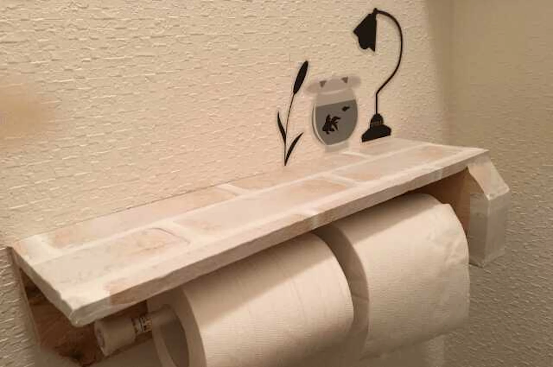 お手軽にウォールステッカーでおしゃれに