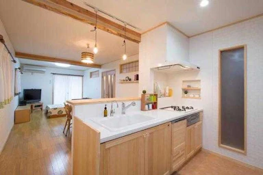 ウッドワンのキッチンのリフォーム事例