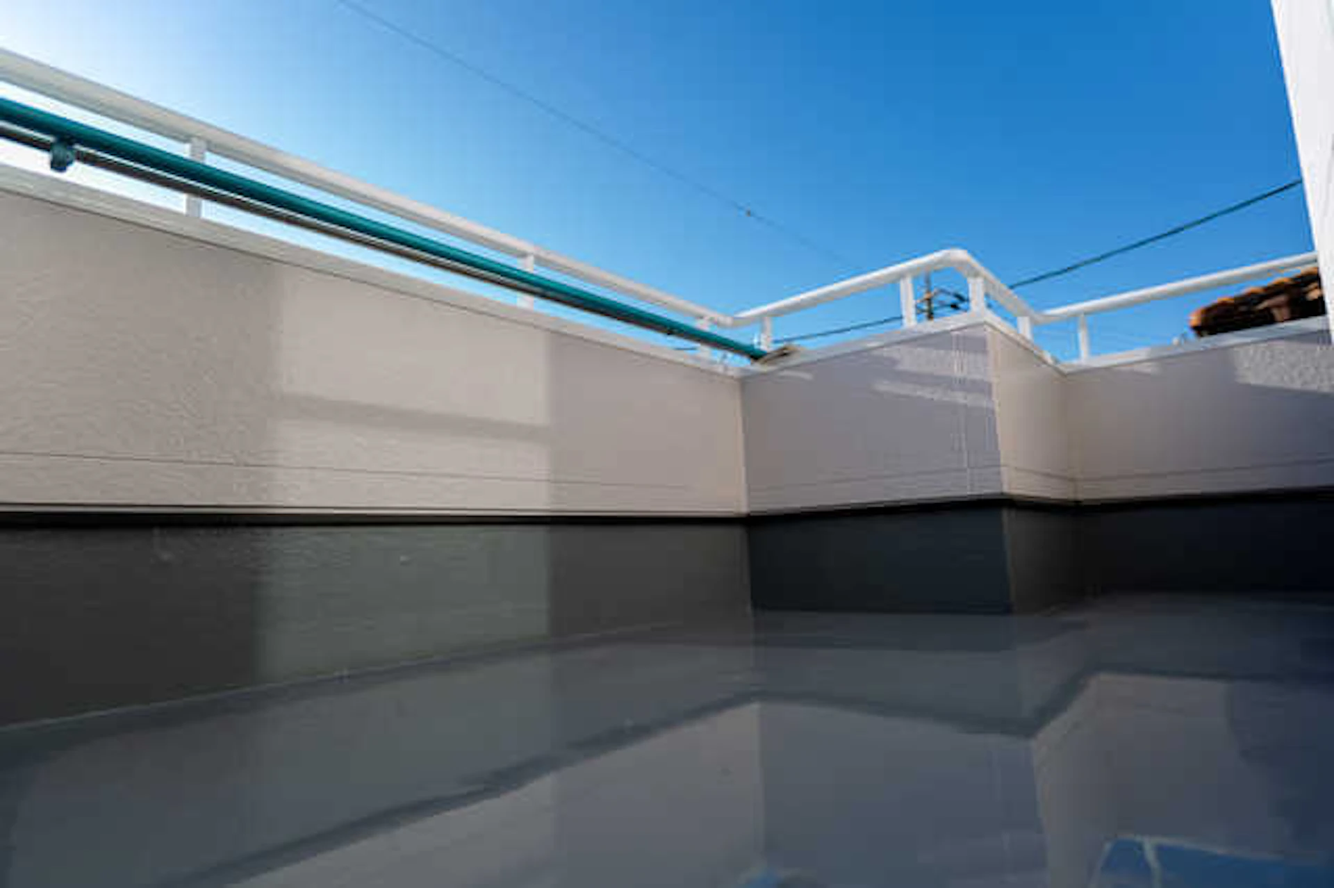 リフォームしたベランダ