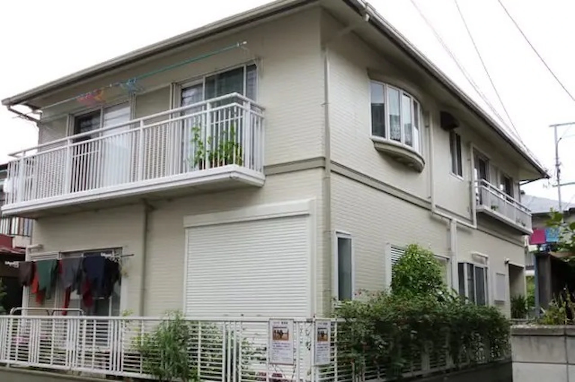 チョーキングが発生していた外壁を塗装