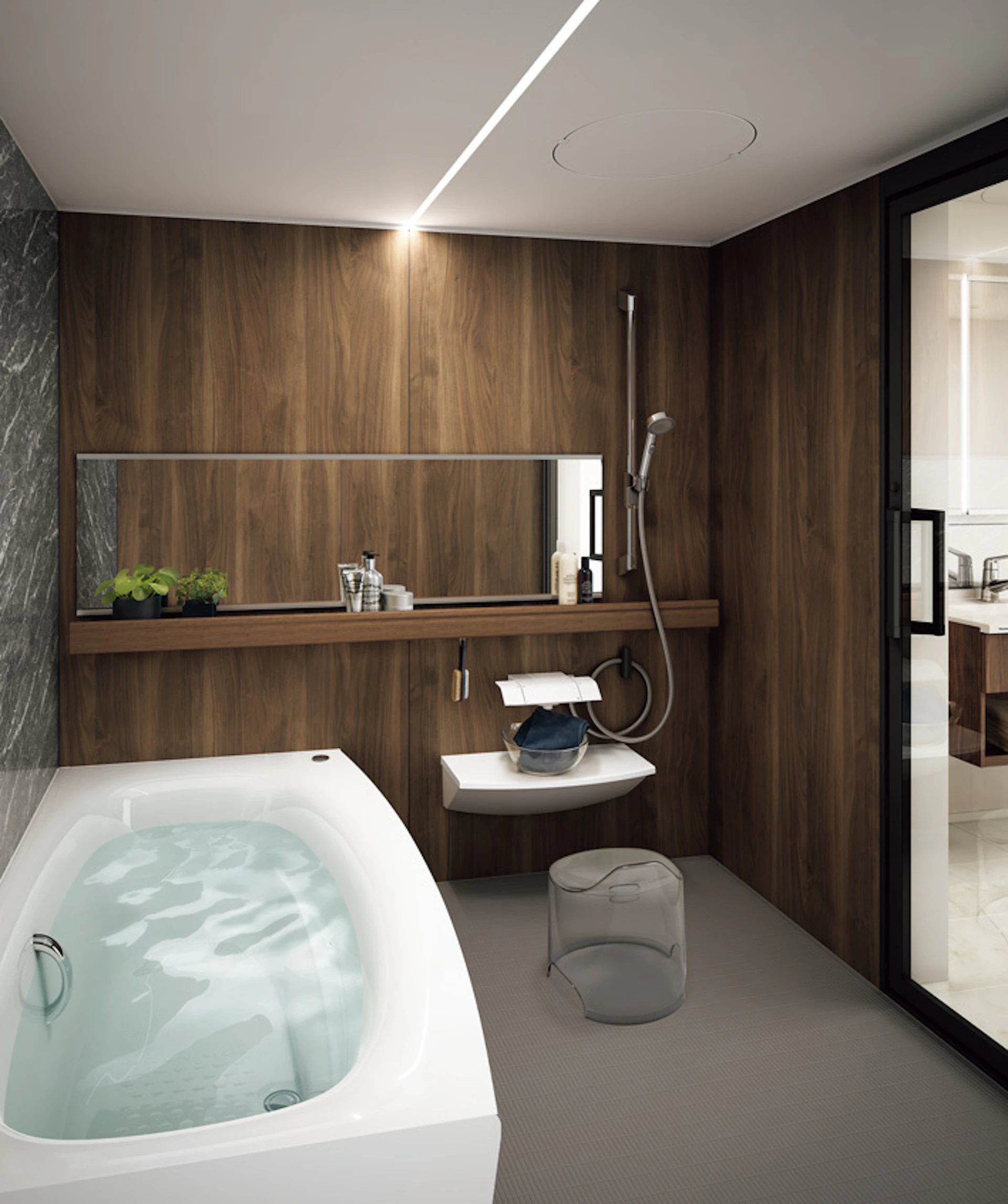 Refoms(リフォムス)のデザイン性の高い浴室