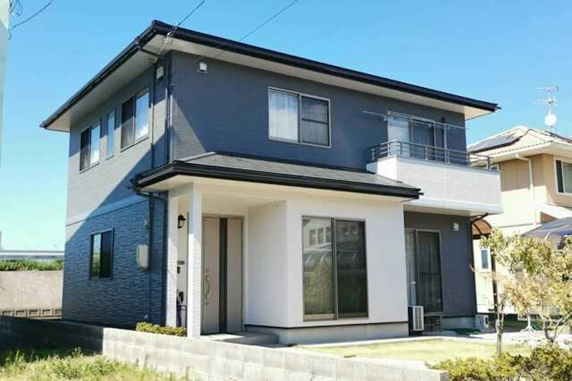 ツートンカラー住宅の事例