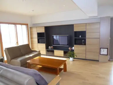 600万円マンションリビング間取り変更リフォーム施工事例