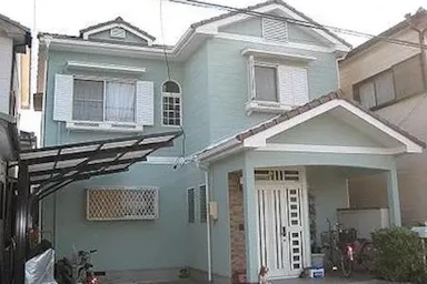 [137万円] クリーム色から青色へ