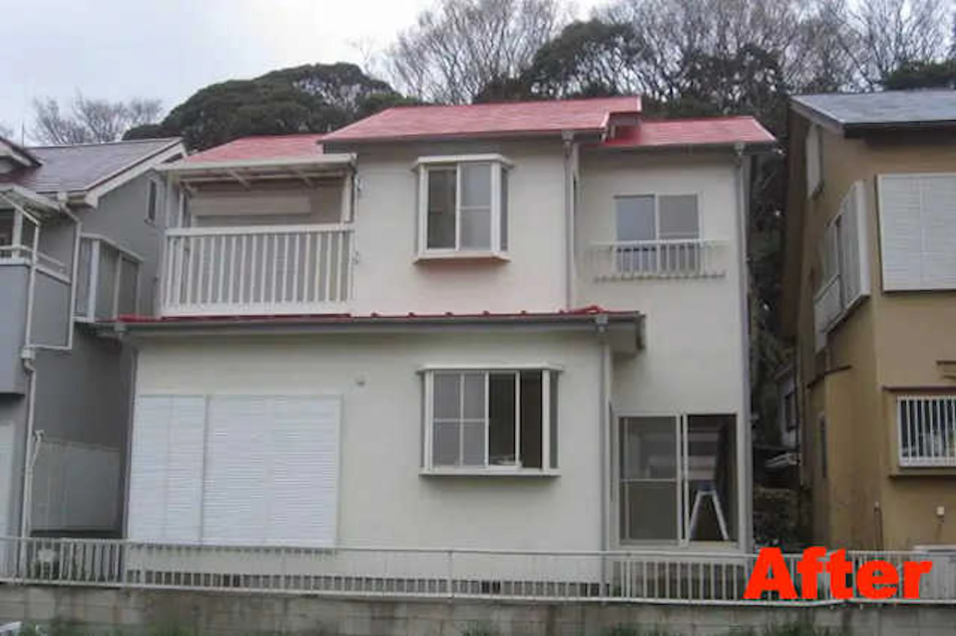 【事例3】 外壁と屋根を明るい色に!