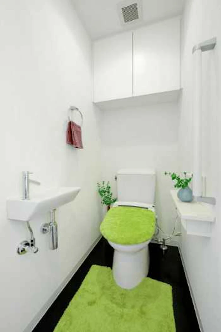 コンパクトな手洗いカウンターも人気