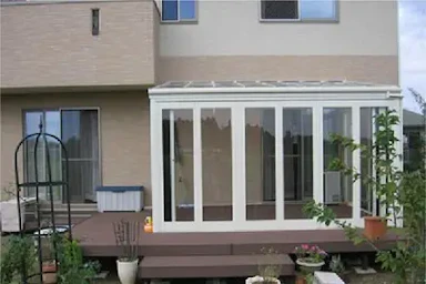 ガーデンルームのあるおうちのリフォーム事例