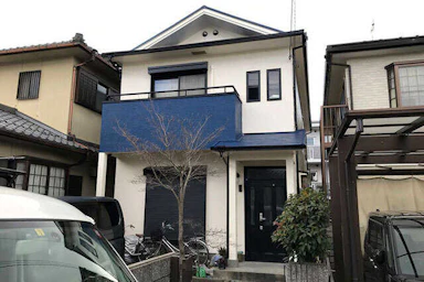 外壁塗装リフォームの施工事例