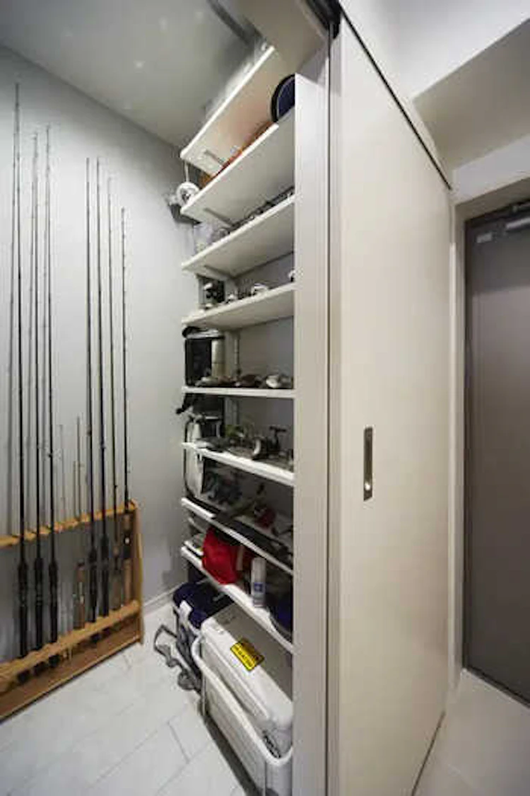 趣味のアイテムの置き場として