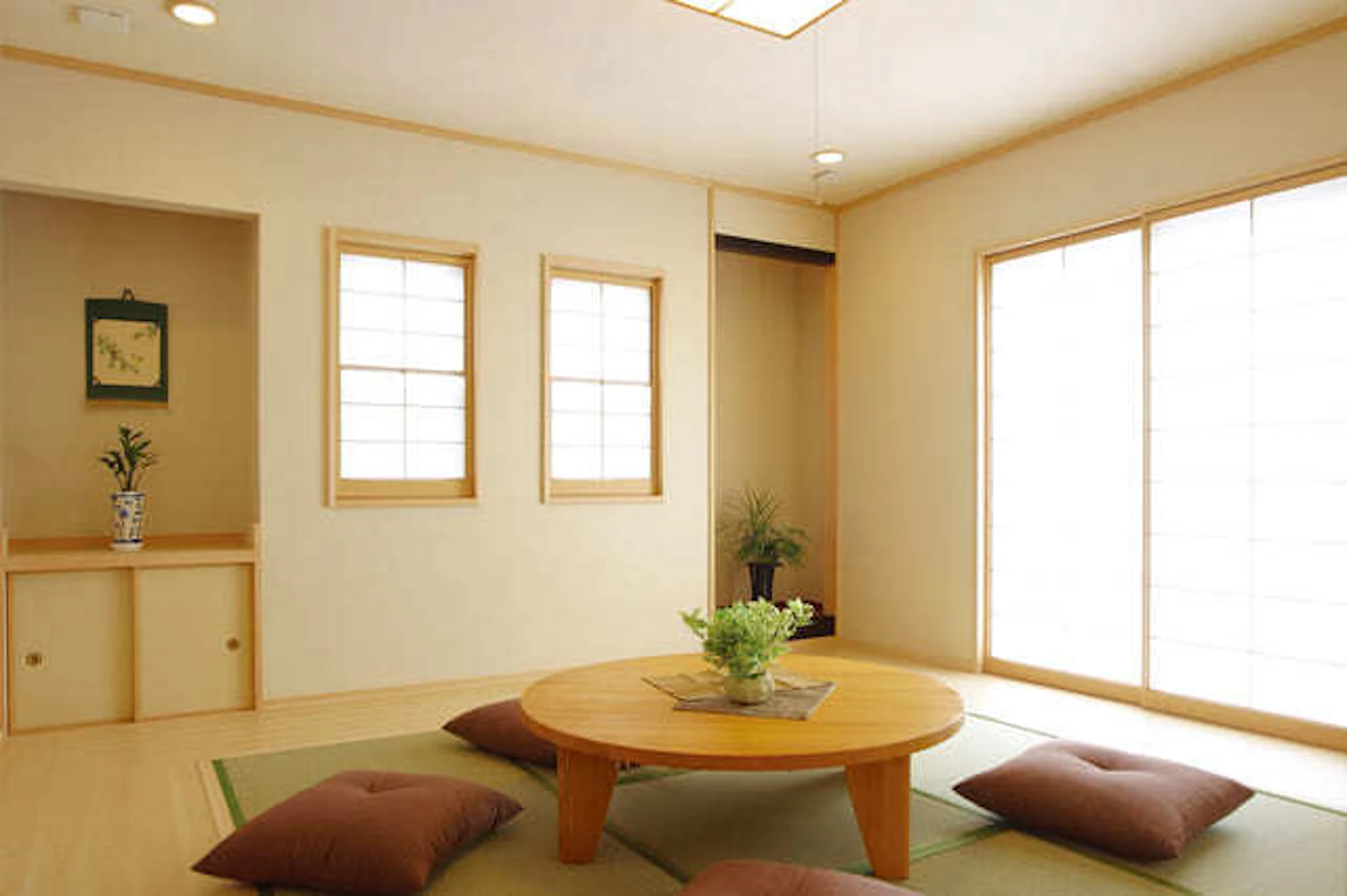 床の間リフォーム後の和室