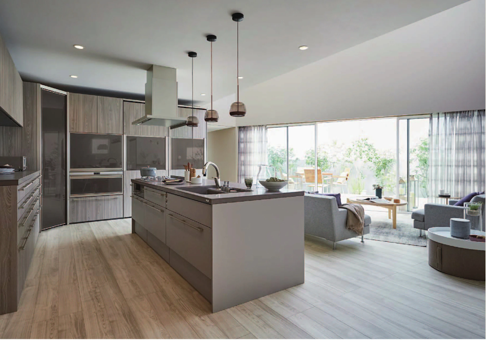 シルキートープ×アッシュグレイン|やわらかな質感と落ち着いた色