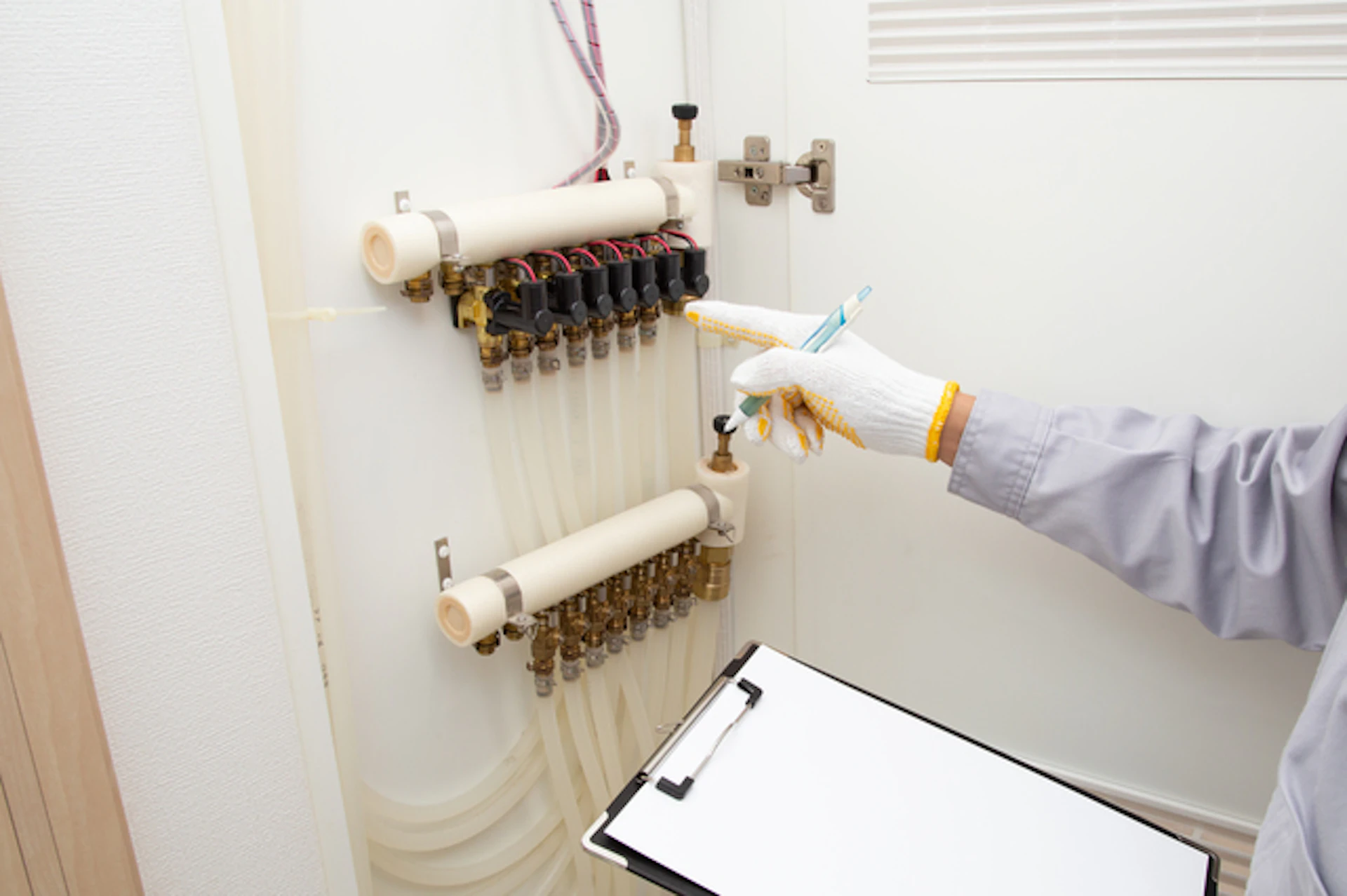 ガス温水式床暖房を使用するときの注意点