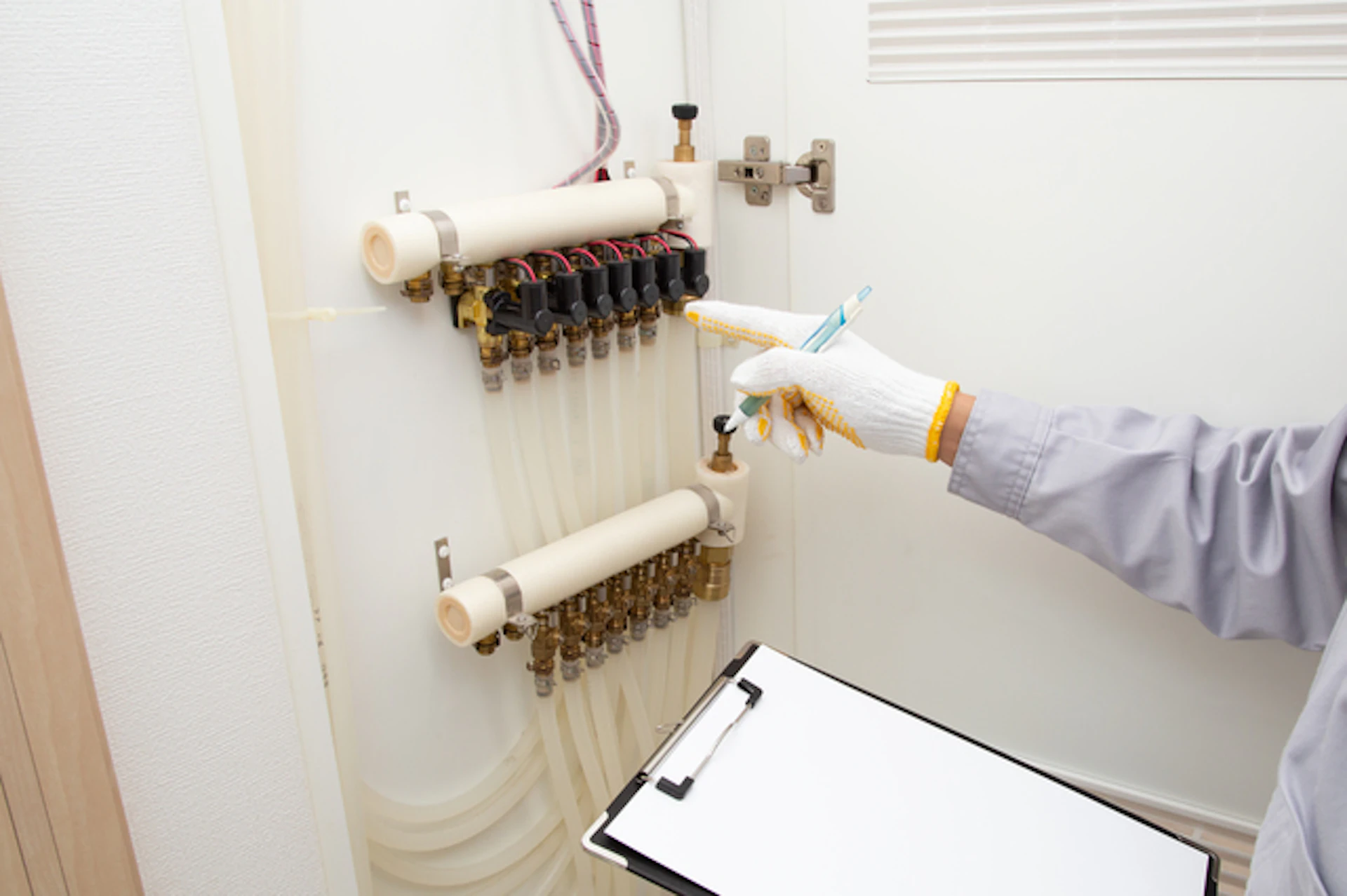 ガス温水式床暖房を使用するときの注意点