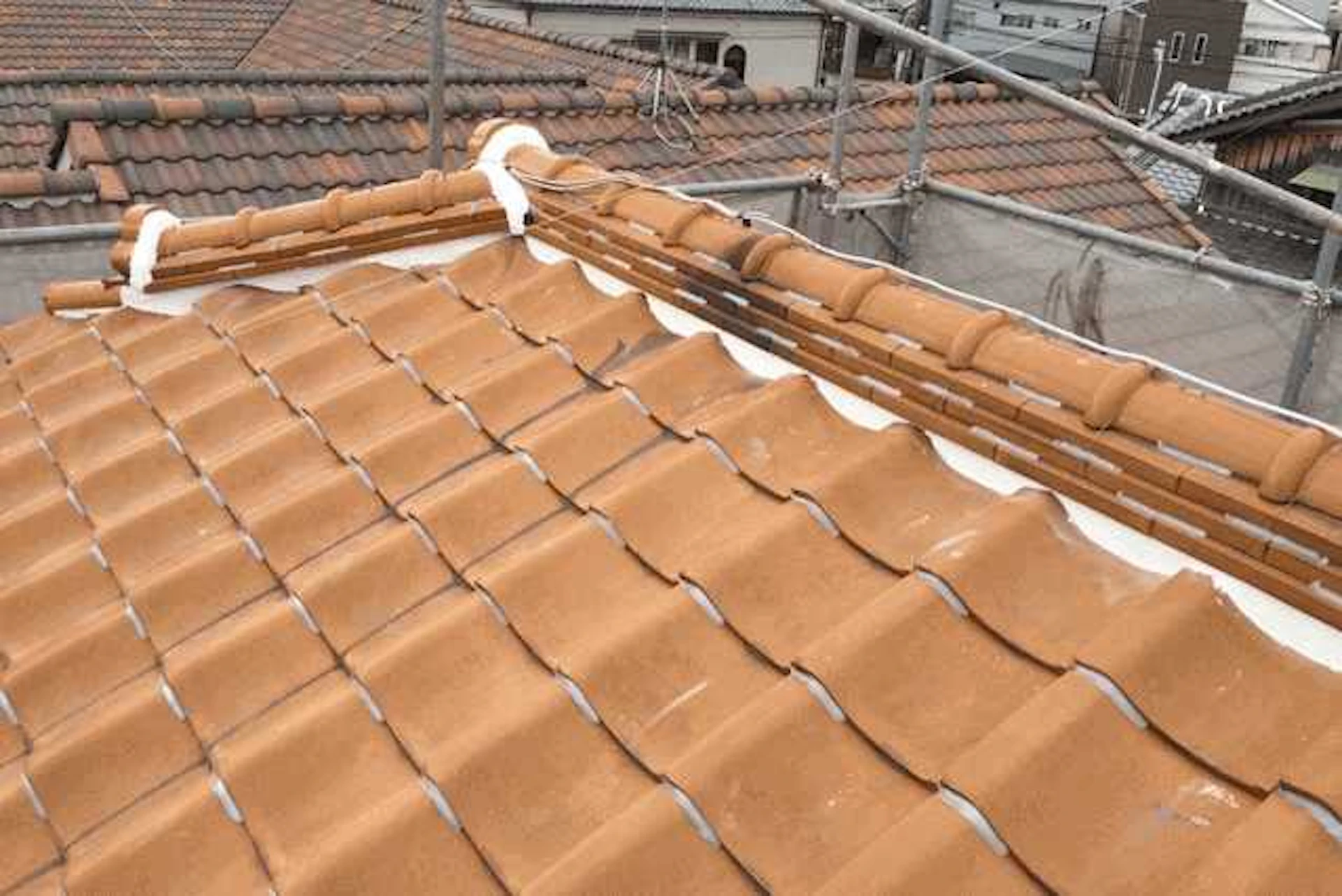 棟瓦の修理費用