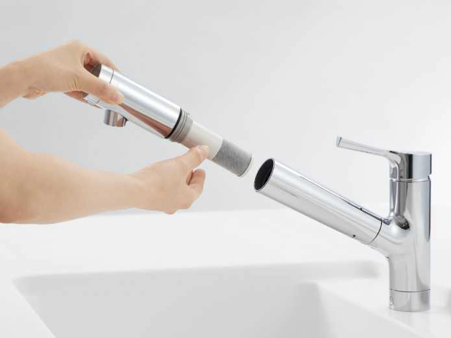 浄水機能付き水栓