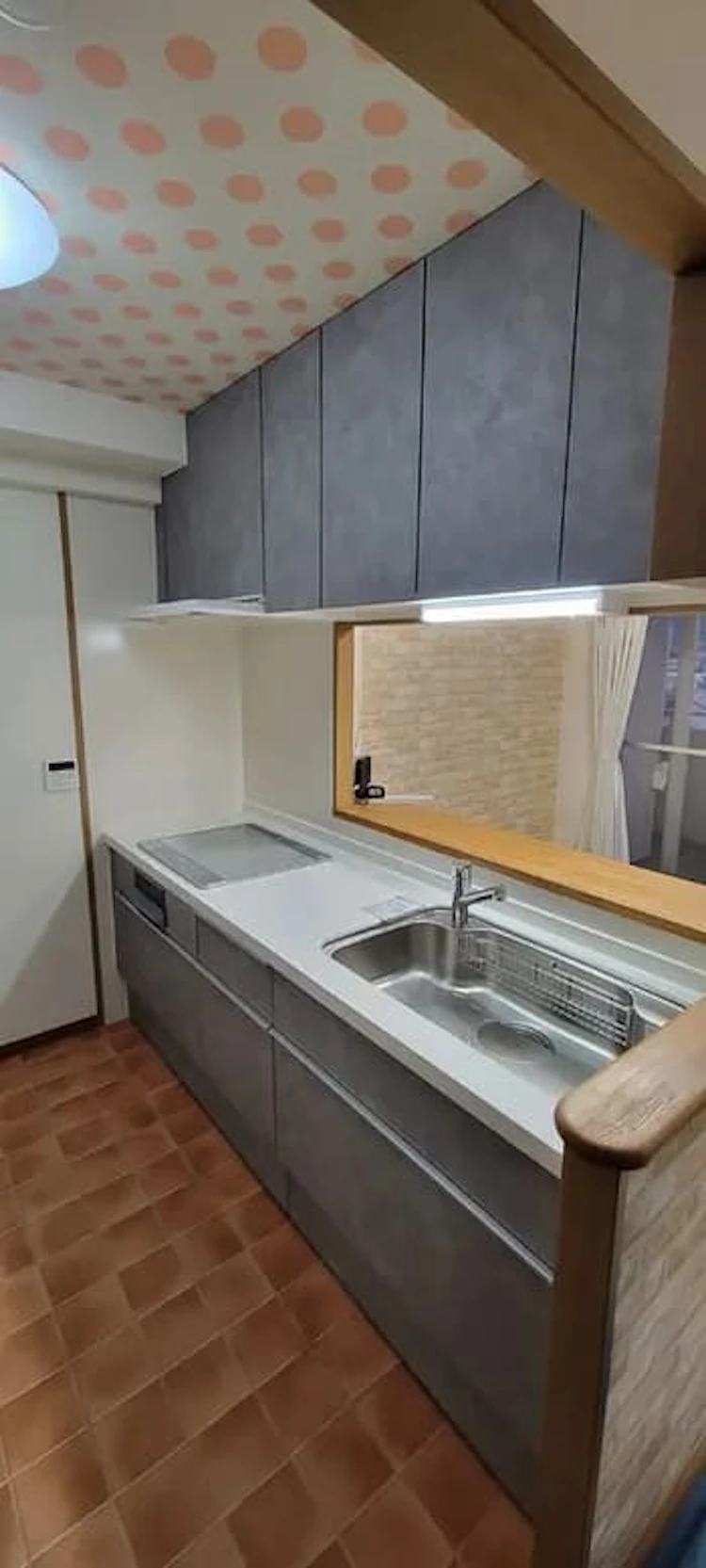 バリアフリー化と、家事の手軽さを叶えたキッチン