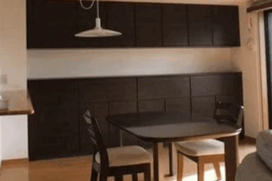 ダイニングに壁面収納造作<60万円>