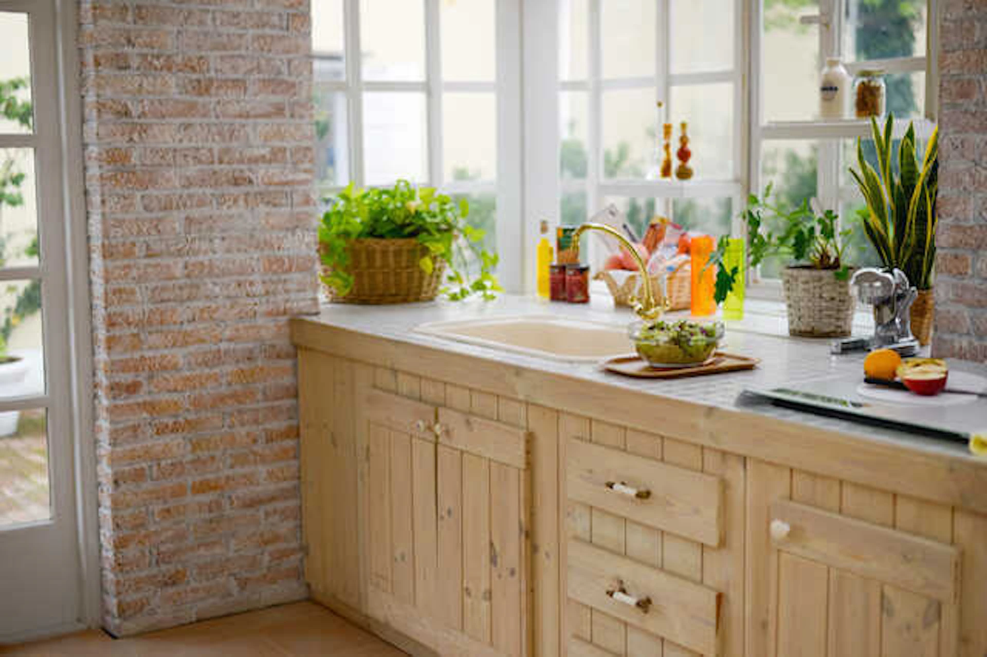 観葉植物や生花