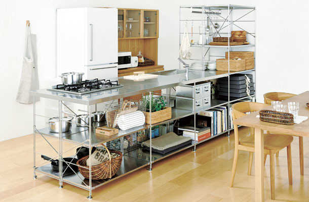 縦にも横にも！無印の「スタッキングシェルフ」が万能です