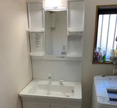 水漏れの為交換