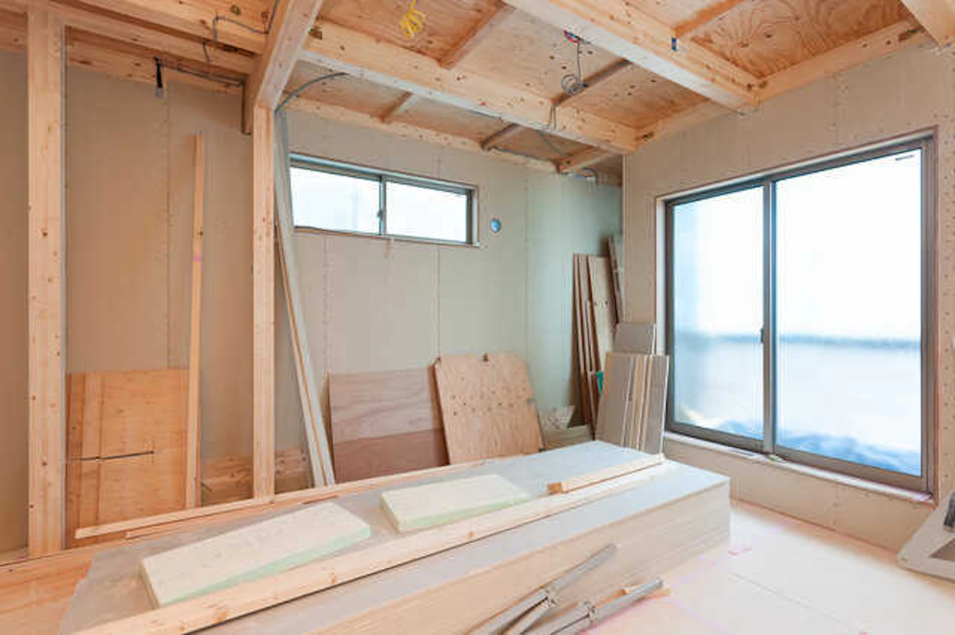 すでにスケルトン状態の物件も