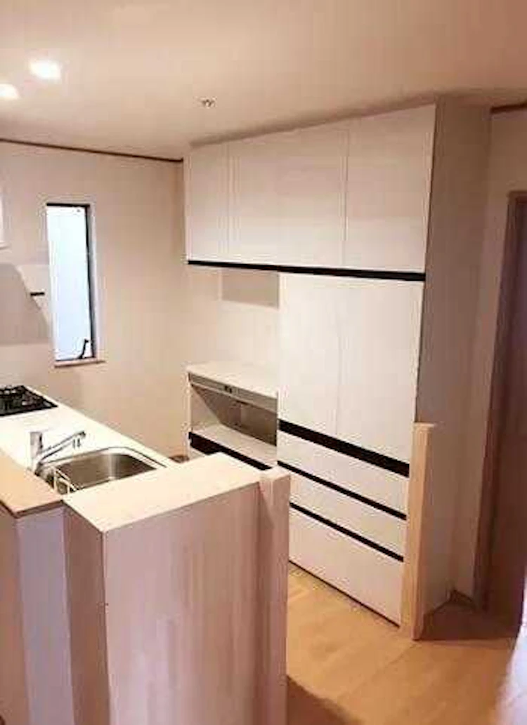 子どもが生活しやすいように内装を改良