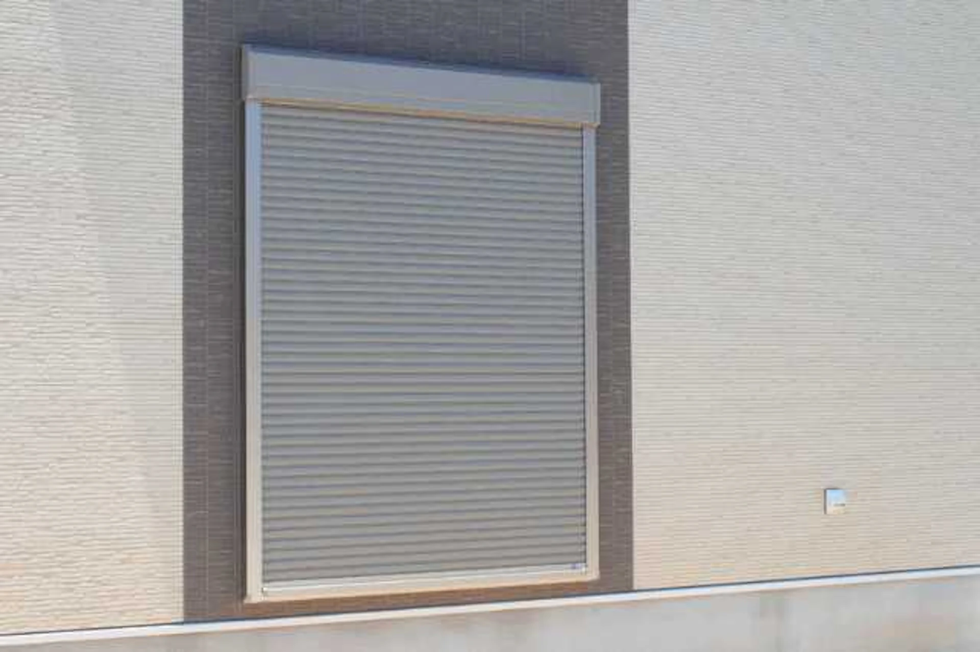 シャッター(電動シャッター)の導入