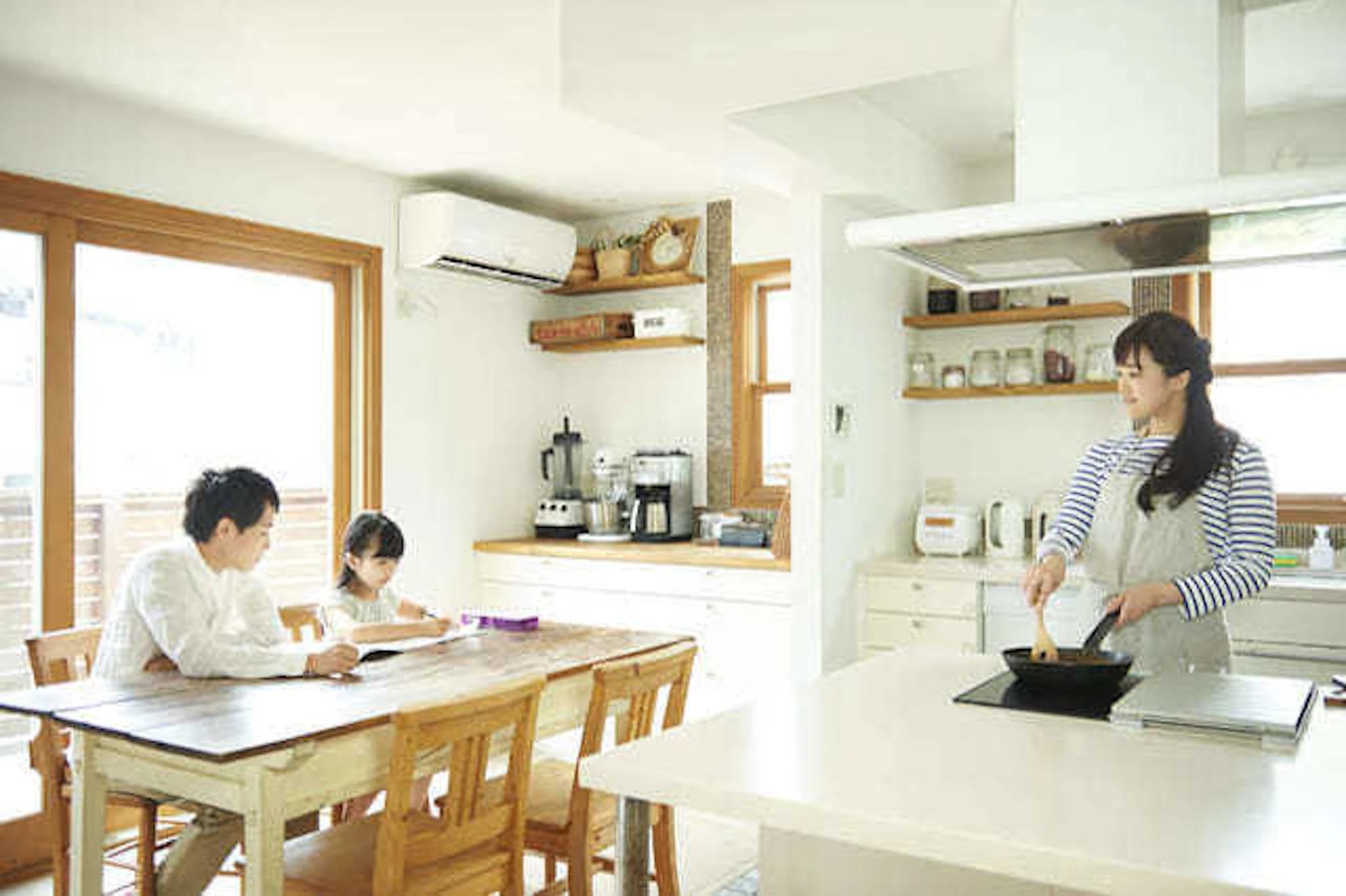 キッチンスペースの模様替えが可能